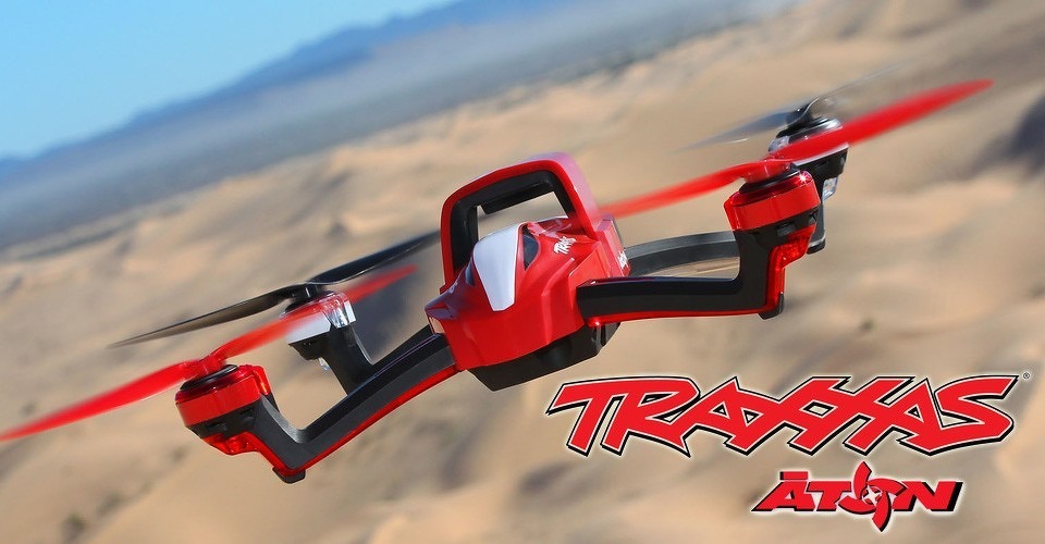 traxxas aton quadcopter drone rtf race camera gopro 2016