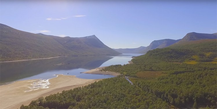 Oppdal Noorwegen gefilmd met DJI Phantom 3 Advanced