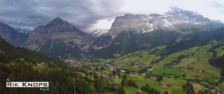 Drone kan niet ontbreken tijdens Zwitsers avontuur