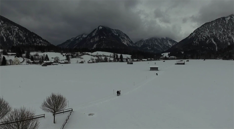 Oberstdorf, Duitsland gefilmd met DJI Phantom 3 Advanced