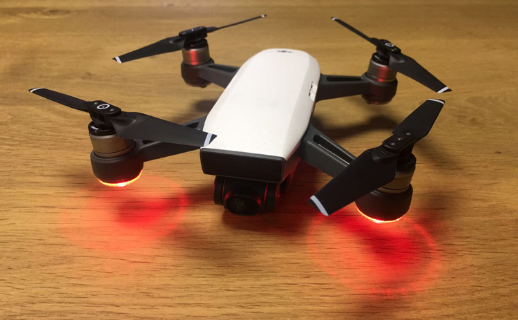 DJI verbetert camera functies Spark drone met nieuwe firmware update