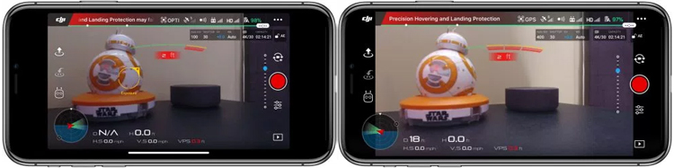 DJI Go 4 app nu ook full-screen op Apple iPhone X